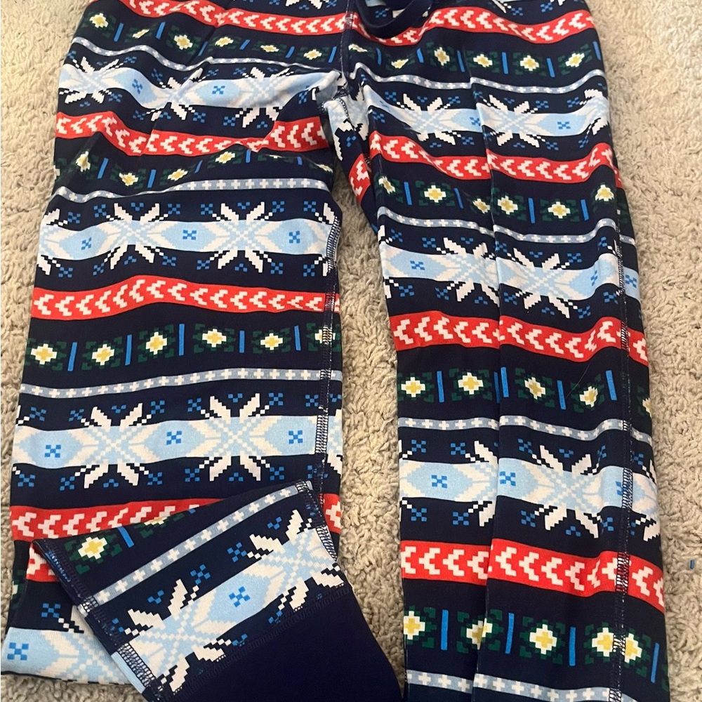 Hanna Andersson Scandi Fair Isle Snowflake Pajama Pants